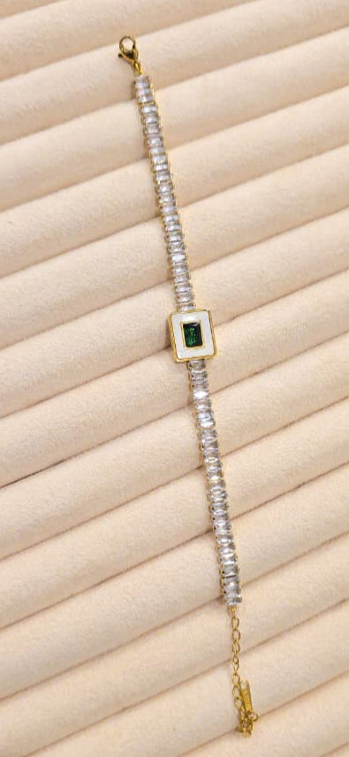 New Emerald Tennis bracelet