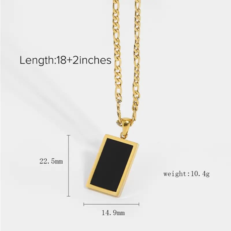 Dual sided necklace