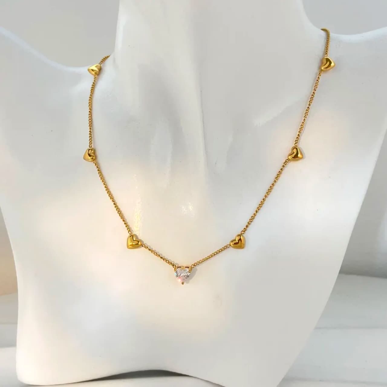 Mid Zircons Necklace