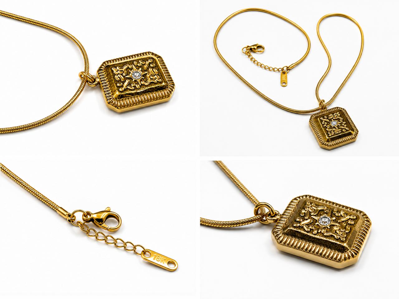 Star Zircon Necklace