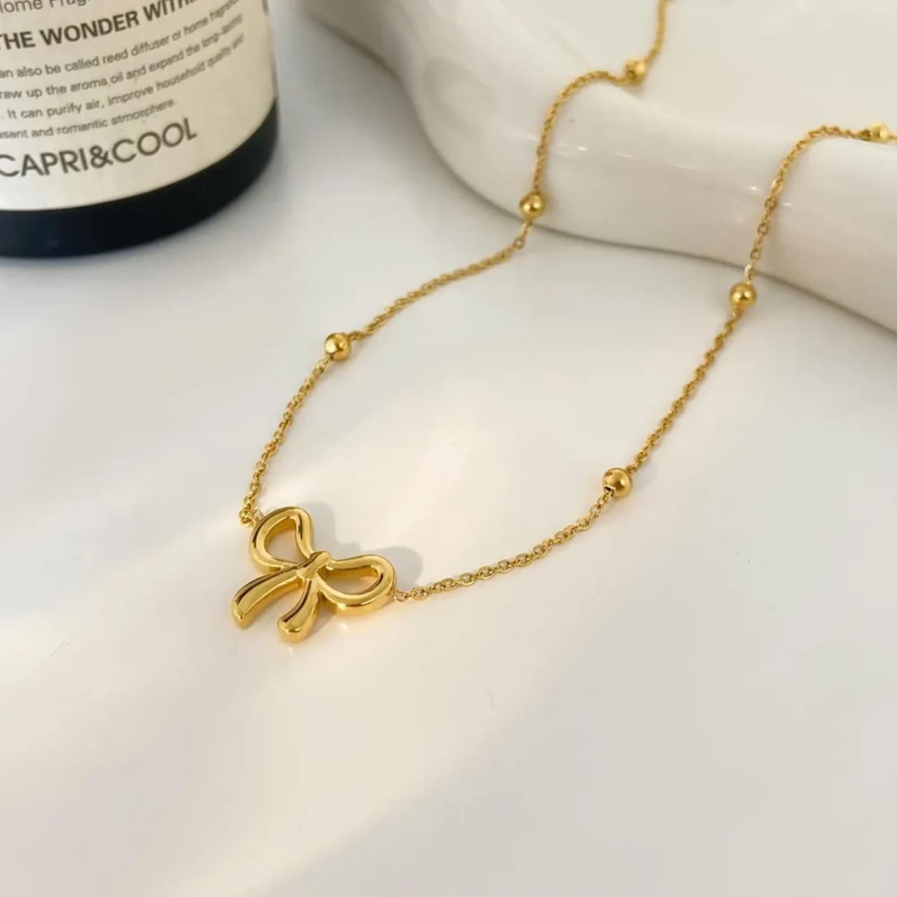 Bow Necklace