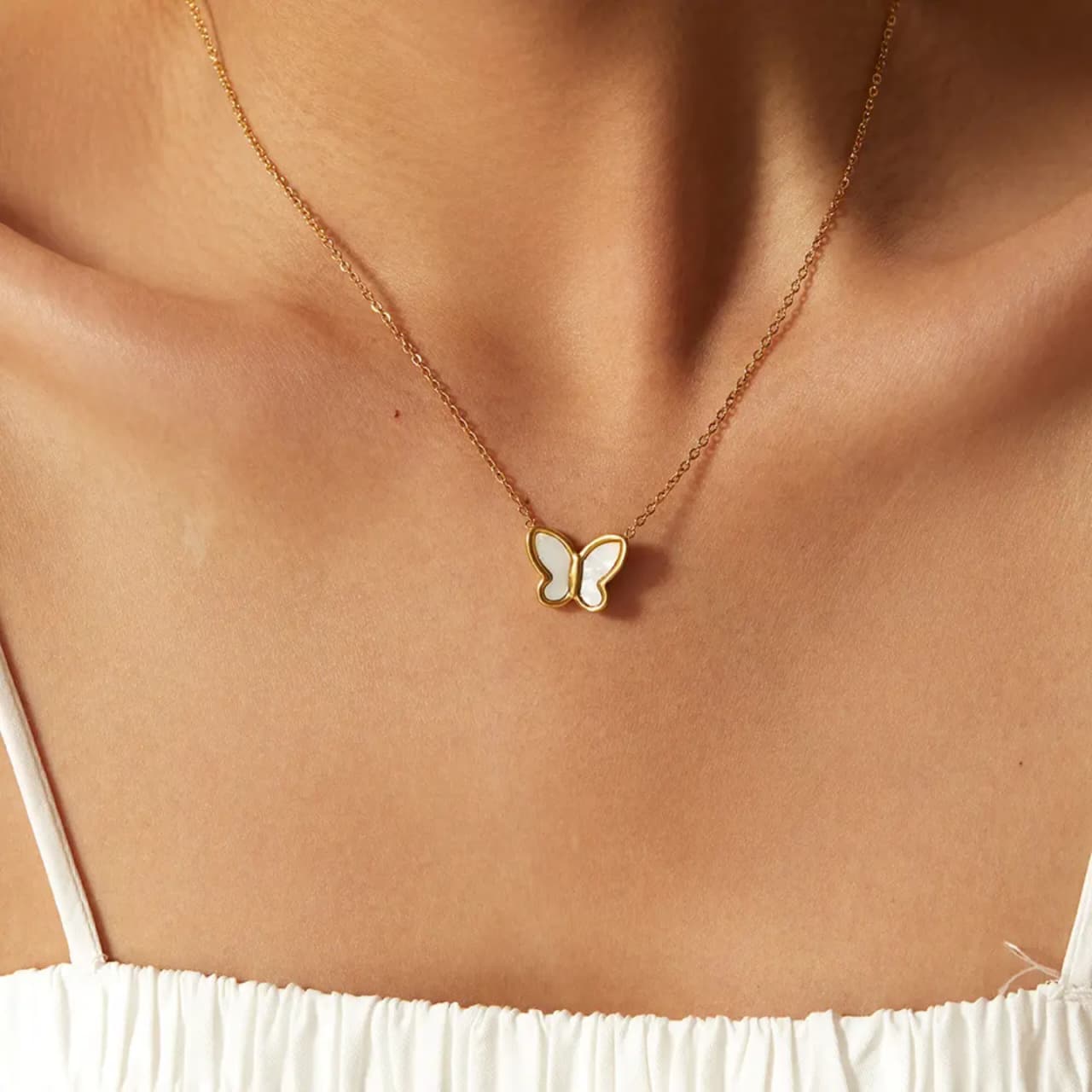 Butterfly necklace