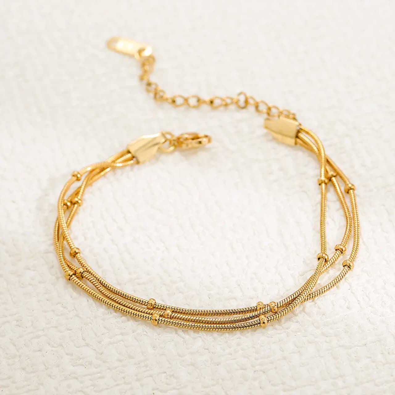 Three Layer boll bracelet