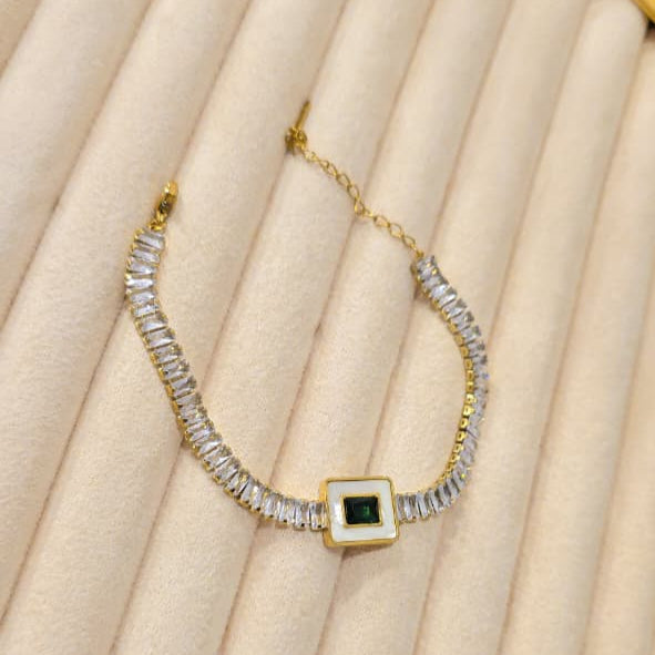 New Emerald Tennis bracelet