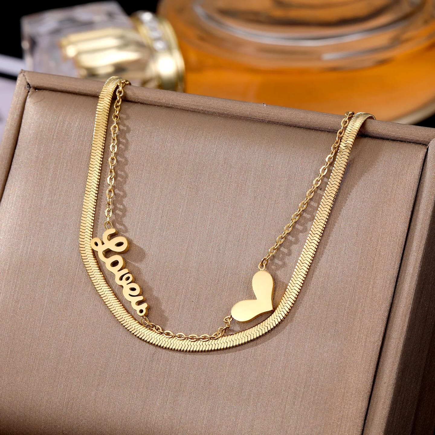 Twisted heart bracelet