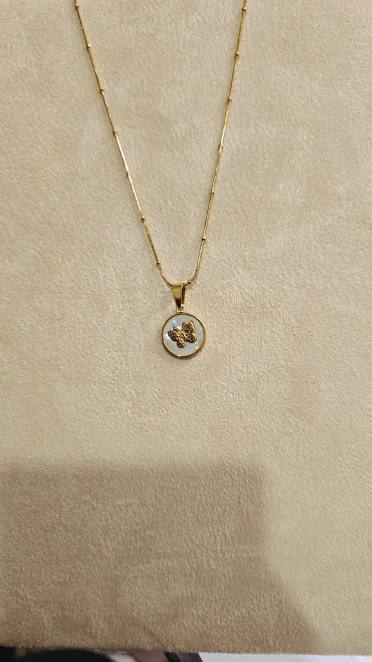 New butterfly necklace