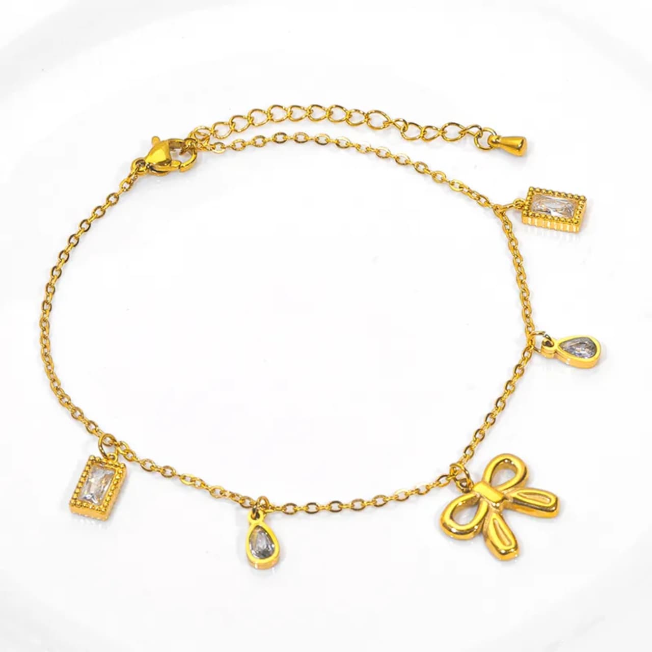 Bow Zircone Bracelet