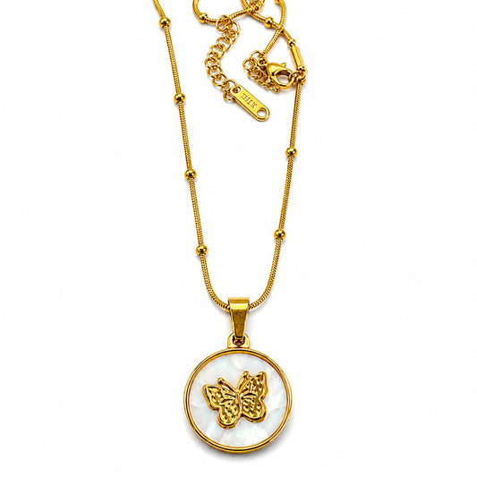 butterfly necklace