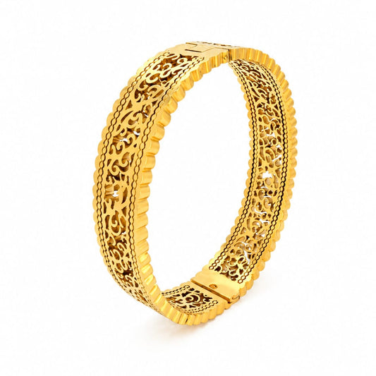 18k gold-plated Bangle