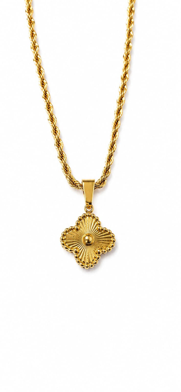 Clover Gold Plated Necklaces