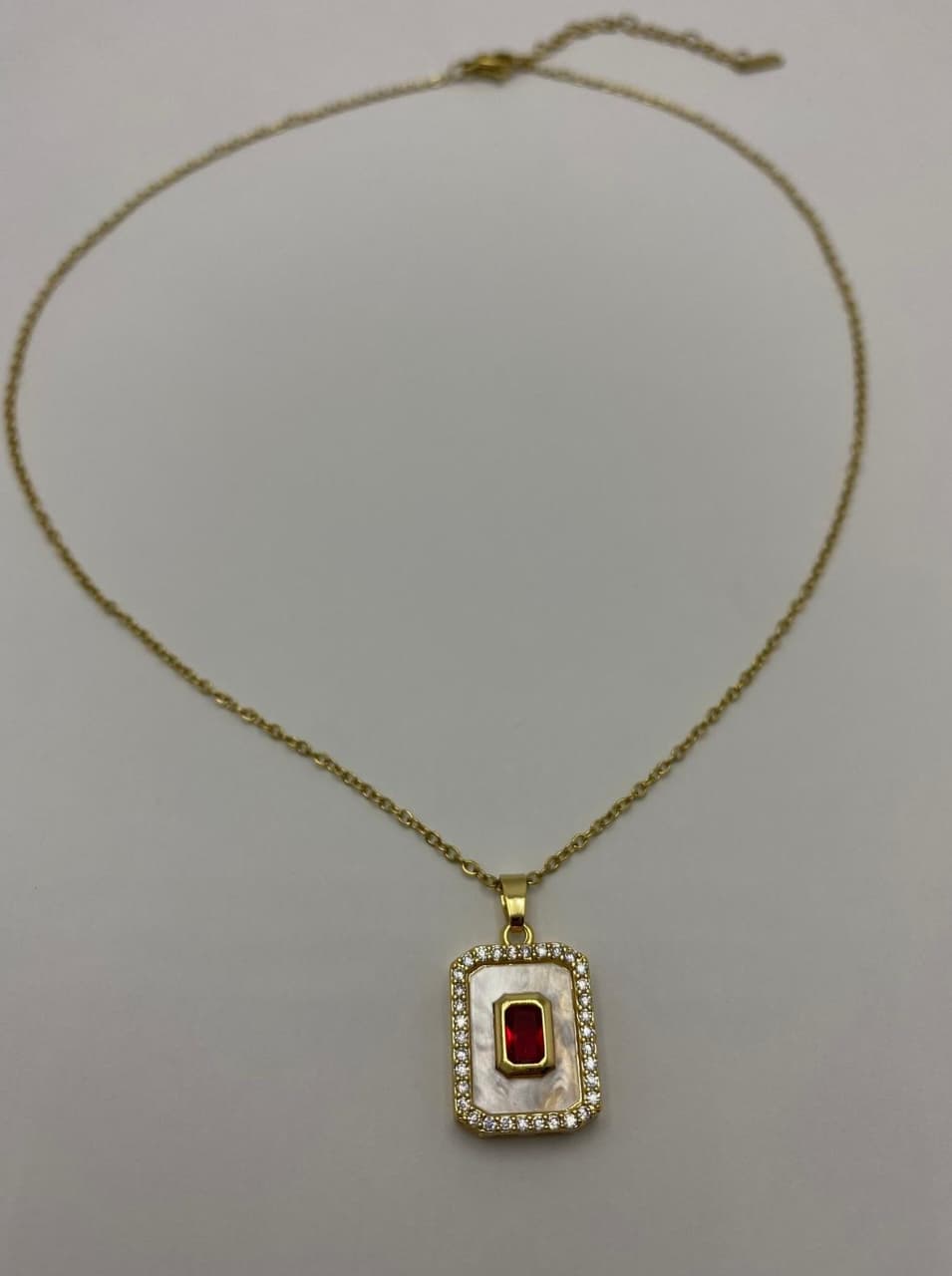 New Turkish ruby necklace