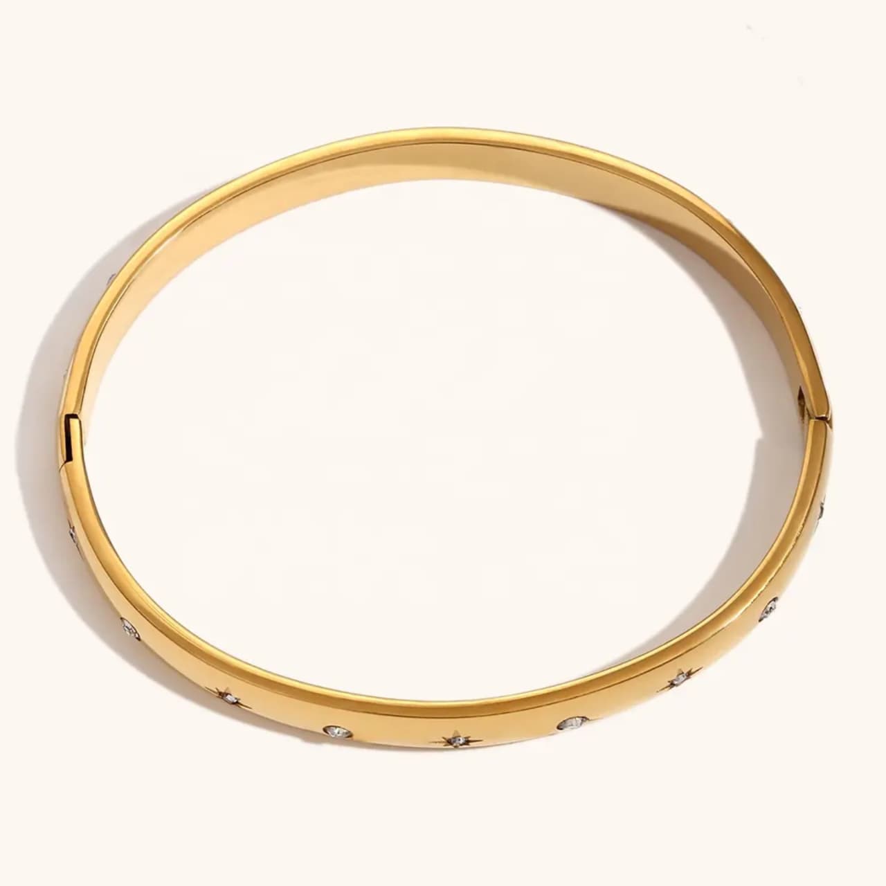 18k round Zircons Bangel