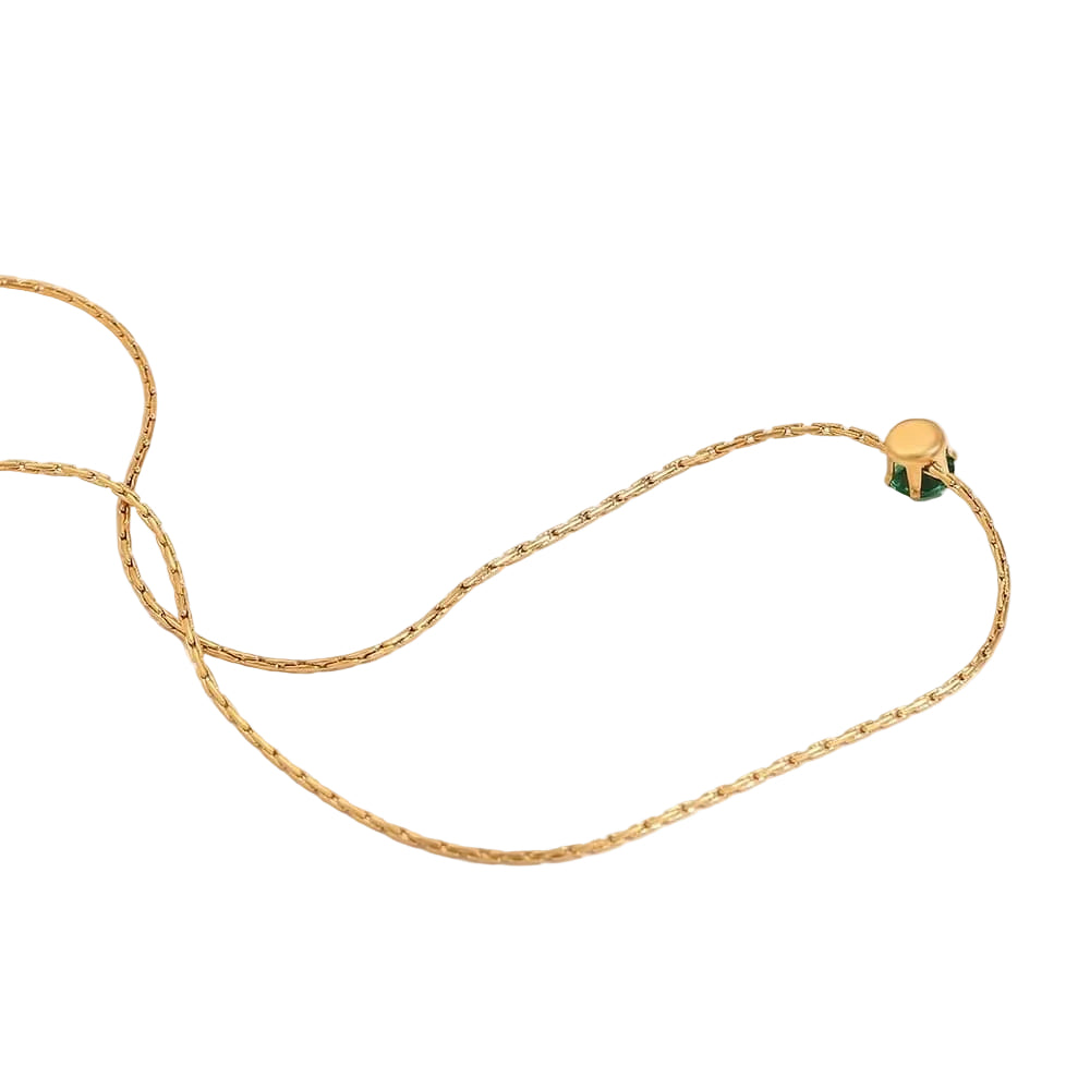 Green Zircon necklace