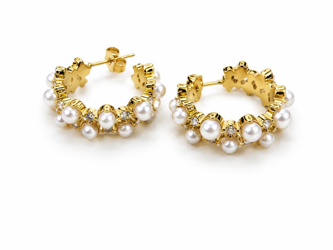 Peals luxury design earrings